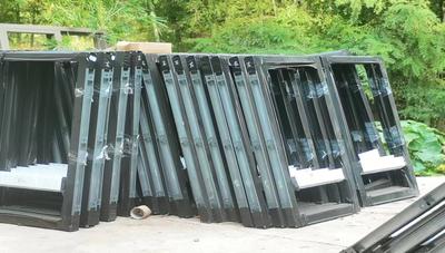 铝制非隔热型防火窗